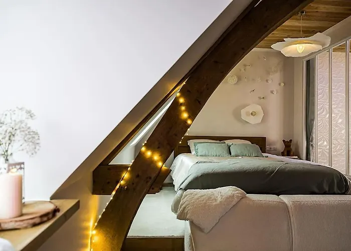 La Mezzanine De L'etoile Avec Jacuzzi Prive *